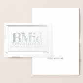 Bachelors in Midwiferity-Glückwunschfolie Folienkarte (Anzeige)