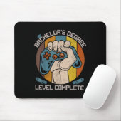 Bachelors Level Complete Gamer Abschluss C Mousepad (Mit Mouse)