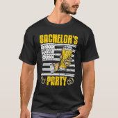 Bachelors Party Retro Patriotic Getting Married Pr T-Shirt (Vorderseite)