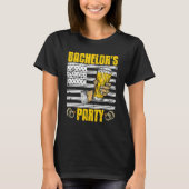 Bachelors Party Retro Patriotic Getting Married Pr T-Shirt (Vorderseite)