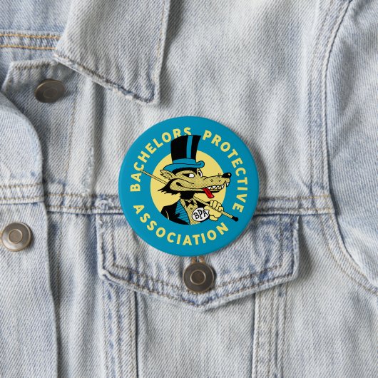 Bachelors-Schutzverband Button (Beispiel)
