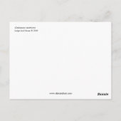 Bachelorsonne Postkarte (Rückseite)