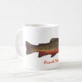 BACHFORELLE, Bachforelle Kaffeetasse (Vorderseite Links)
