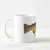 BACHFORELLE, Bachforelle Kaffeetasse (Links)