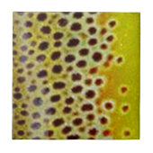 Bachforelle durch PatternWear© Fliese (Vorderseite)