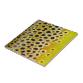 Bachforelle durch PatternWear© Fliese (Seite)