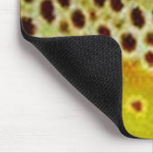 Bachforelle durch PatternWear© Mousepad (Ecke)