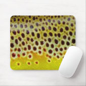 Bachforelle durch PatternWear© Mousepad (Mit Mouse)