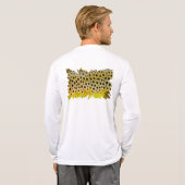 "Bachforelle" durch Patterwear© Fliegen-Fischen T-Shirt (Schwarz voll)