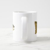 Bachforelle-Fischen Jumbo-Tasse (Rückseite)
