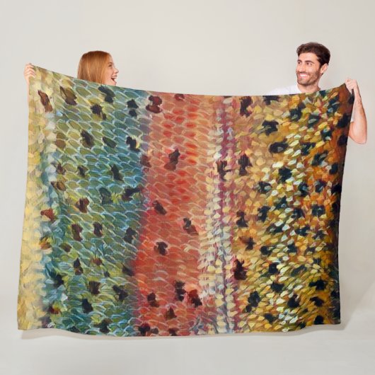 Bachforelle Fleecedecke (Beispiel)