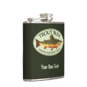 Bachforelle Humoraler Fischfang Flachmann (Rechts)