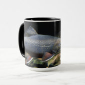 Bachforelle - Kaffee-Tasse Tasse (Vorderseite Links)