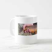 Bachforelle Kaffeetasse (Vorderseite Links)