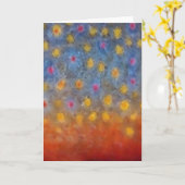 Bachforelle - Karte (Gelbe Blume)