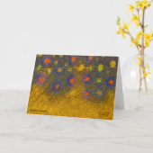 Bachforelle - Karte (Gelbe Blume)