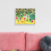 Bachforelle Leinwanddruck (Insitu (Wohnzimmer))