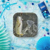 Bachforelle Pappteller (Party)