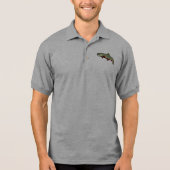 Bachforelle Polo Shirt (Vorderseite)