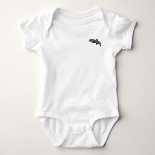 Bachforelle Polo Shirt (Vorderseite)