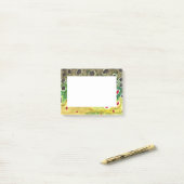 Bachforelle Post-it Klebezettel (Auf Schreibtisch)