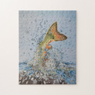 Bachforelle Spritzer Puzzle
