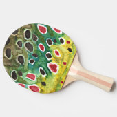 Bachforelle Tischtennis Schläger (Seitenansicht)
