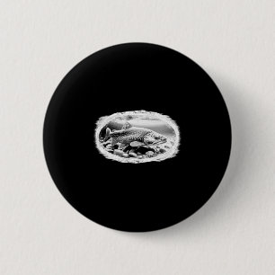 Bachforelle Trockenfliegen Angel Liebhaber Fly Bin Button