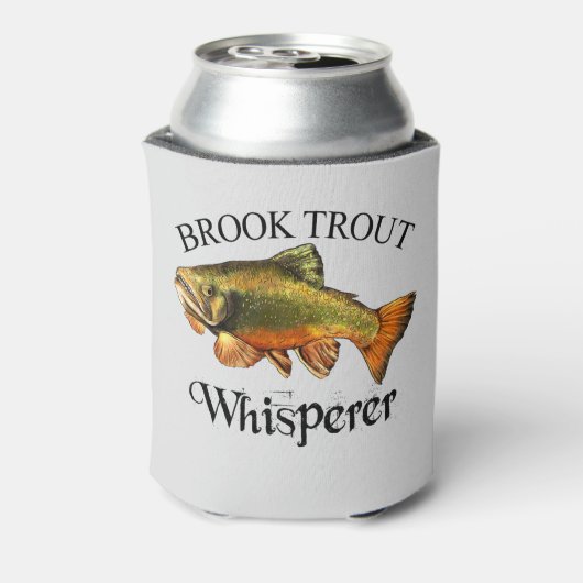 Bachforelle Whisperlight Dosenkühler (Kanne Rückseite)