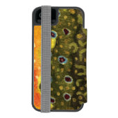 Bachforellen Incipio iPhone Geldbeutel-Hülle (Folio Rückseite)