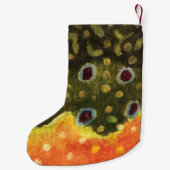 Bachforellen Kleiner Weihnachtsstrumpf (Rückseite)