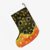 Bachforellen Kleiner Weihnachtsstrumpf (Rückseite (Hängend))