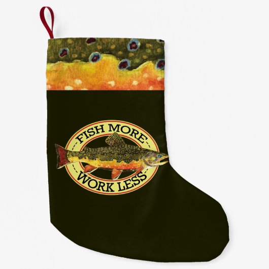Bachforellen Kleiner Weihnachtsstrumpf (Vorderseite)