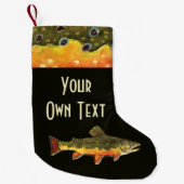 Bachforellen Kleiner Weihnachtsstrumpf (Vorderseite)