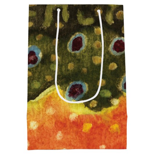 Bachforellen Mittlere Geschenktüte (Rückseite)