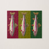 Bachforellen Puzzle (Horizontal)