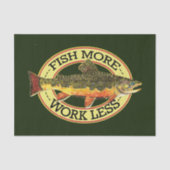 Bachforellen Seidenpapier (Vorderseite)