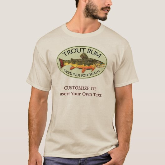 Bachforellen T-Shirt (Vorderseite)