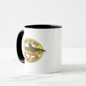 Bachforellen Tasse (Vorderseite Links)