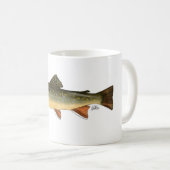 Bachforellen-Tasse Kaffeetasse (VorderseiteRechts)