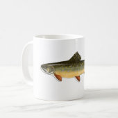 Bachforellen-Tasse Kaffeetasse (Vorderseite Links)