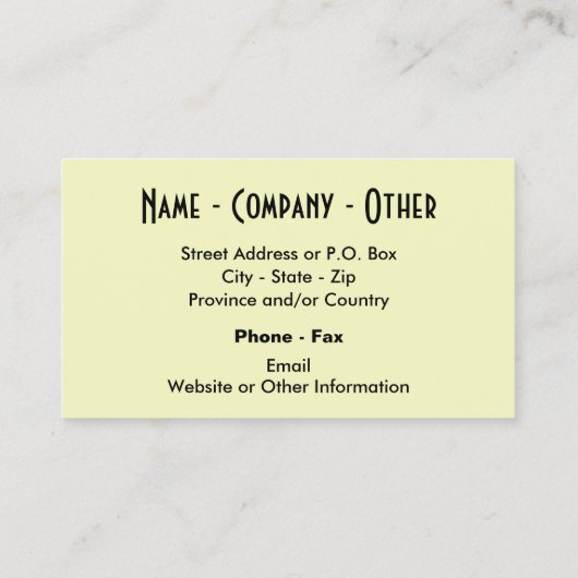 Bachforellen Visitenkarte (Rückseite)