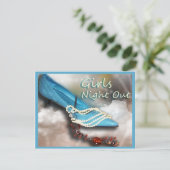 Bachlorette Party Einladung (Stehend Vorderseite)