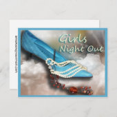 Bachlorette Party Einladung (Vorne/Hinten)