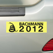 Bachmann 2012 autoaufkleber (Auf Auto)