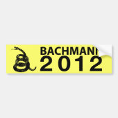 Bachmann 2012 autoaufkleber (Vorne)