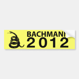 Bachmann 2012 autoaufkleber