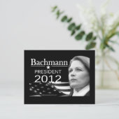 Bachmann für Präsident Postkarte (Stehend Vorderseite)