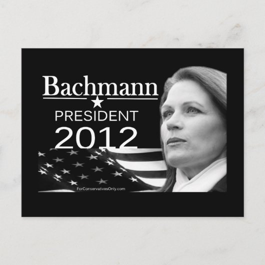 Bachmann für Präsident Postkarte (Vorderseite)