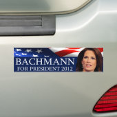 Bachmann für Präsidenten 2012 Autoaufkleber (Auf Auto)